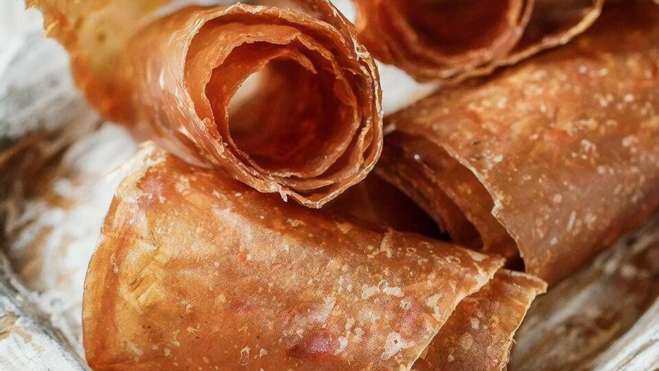 Пастила должна получиться очень сухой