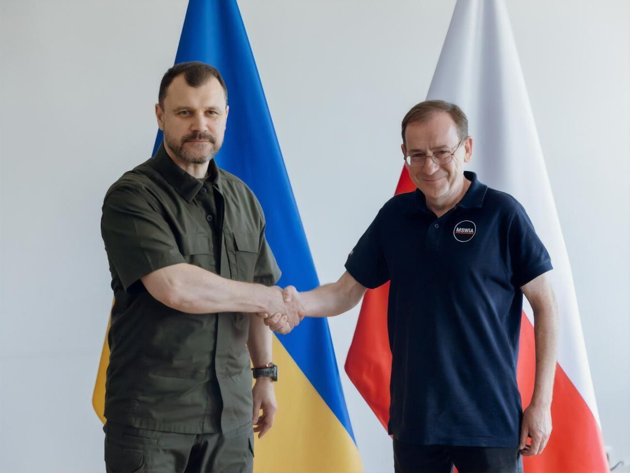 Глава МВС Польщі пообіцяв допомогу Україні
