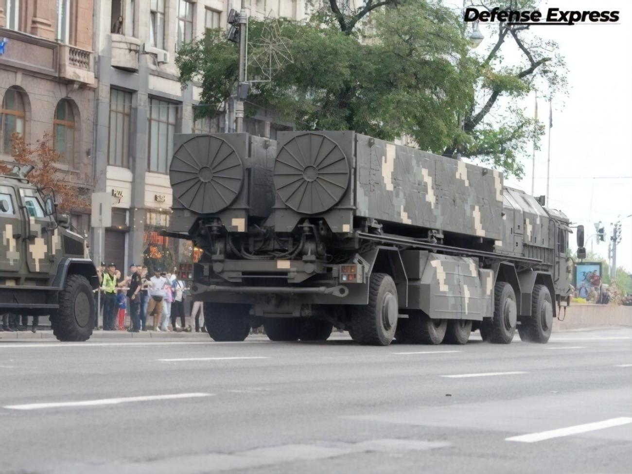 Якобы провал ракетной программы в СМИ называют одной из причин вероятного увольнения директора "Укроборонпрома". На фото&nbsp;&ndash; украинский ОТРК&nbsp;"Саспан"