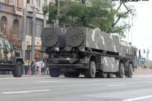 Якобы провал ракетной программы в СМИ называют одной из причин вероятного увольнения директора "Укроборонпрома". На фото – украинский ОТРК "Саспан"