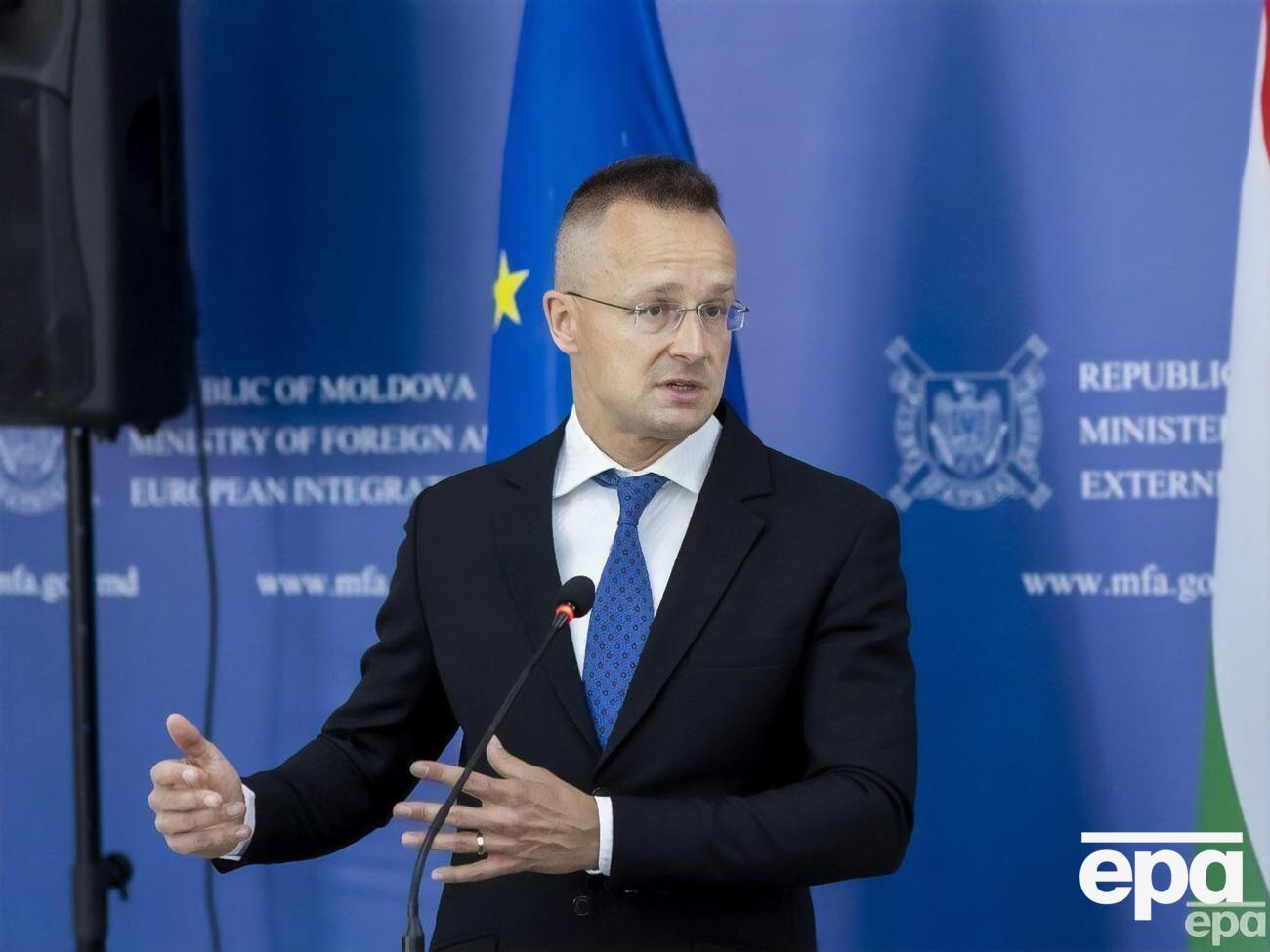 Сійярто заявив, що Угорщина не розблокує траншу, поки Київ не видалить банк OTP зі списку компаній – міжнародних спонсорів війни