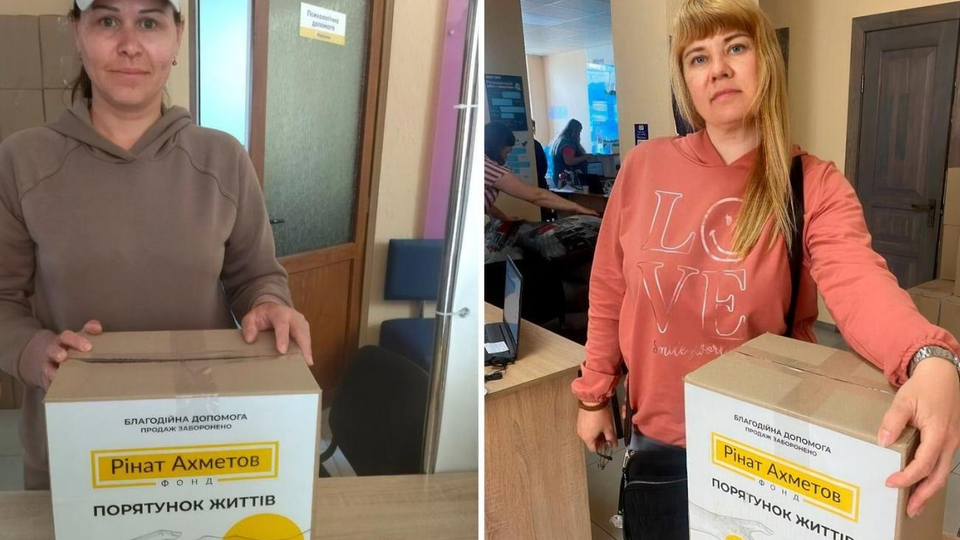 С 2014 года Фонд передал жителям Украины 13 млн продуктовых наборов