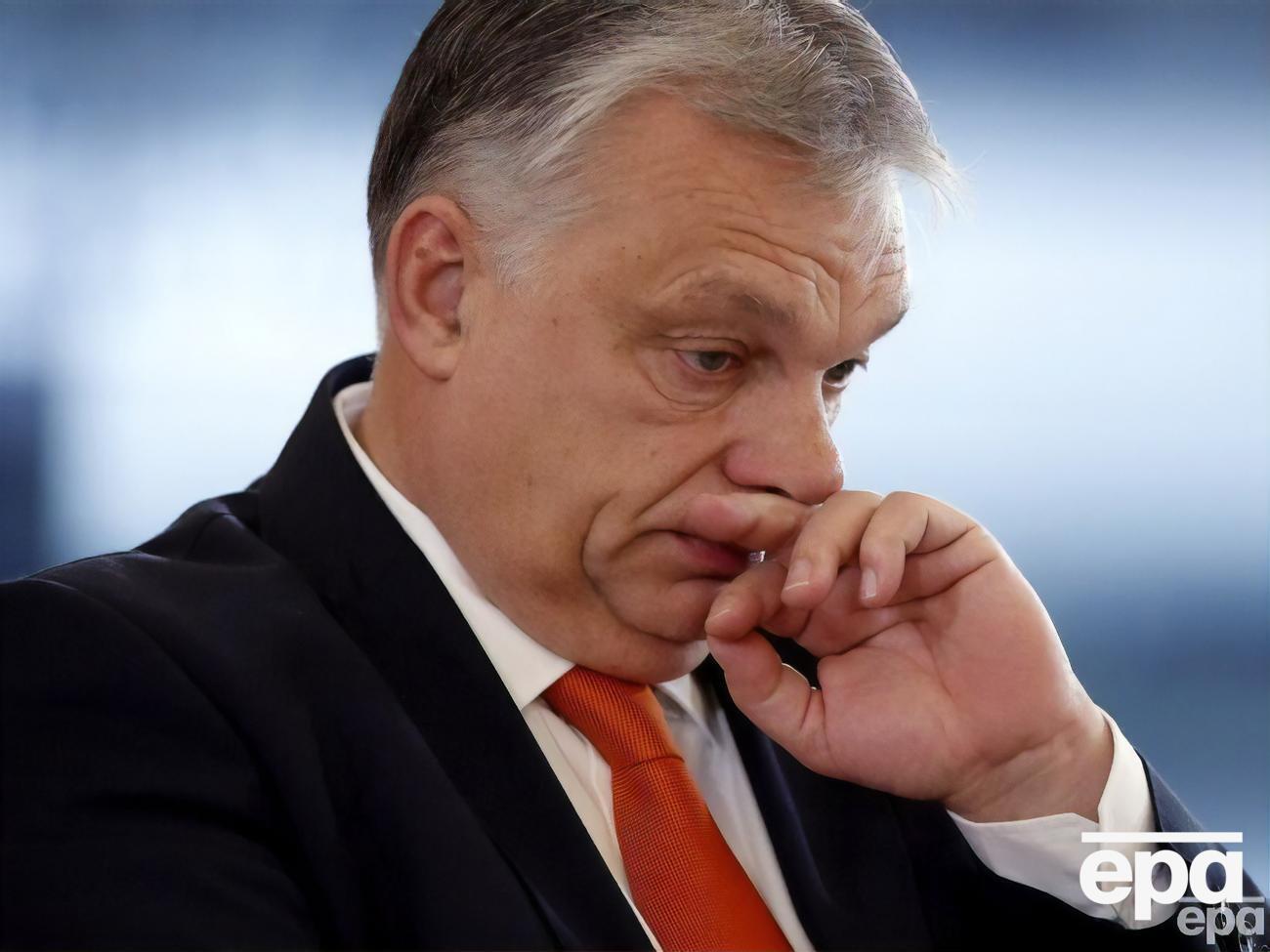 Орбан считает, что Путина нельзя называть военным преступником, пока длится война