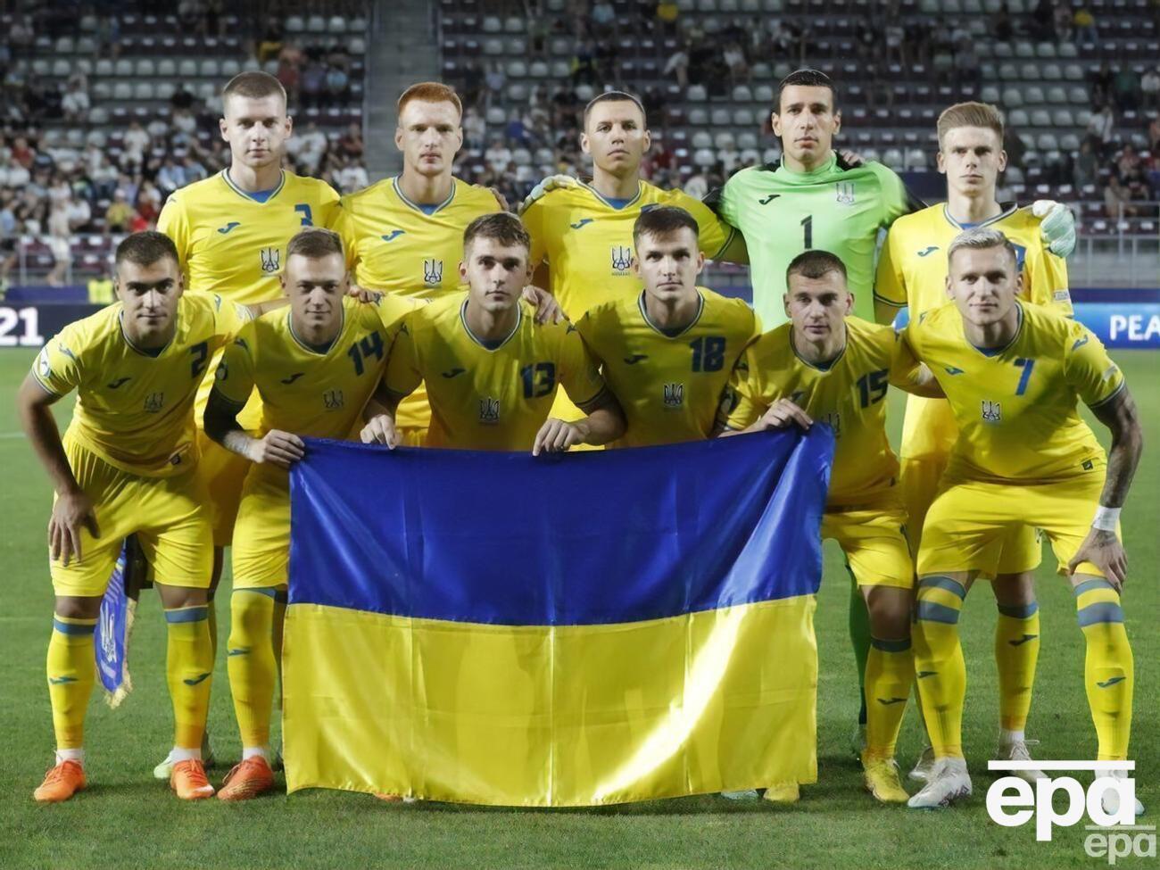 Из группы молодежная сборная Украины вышла досрочно