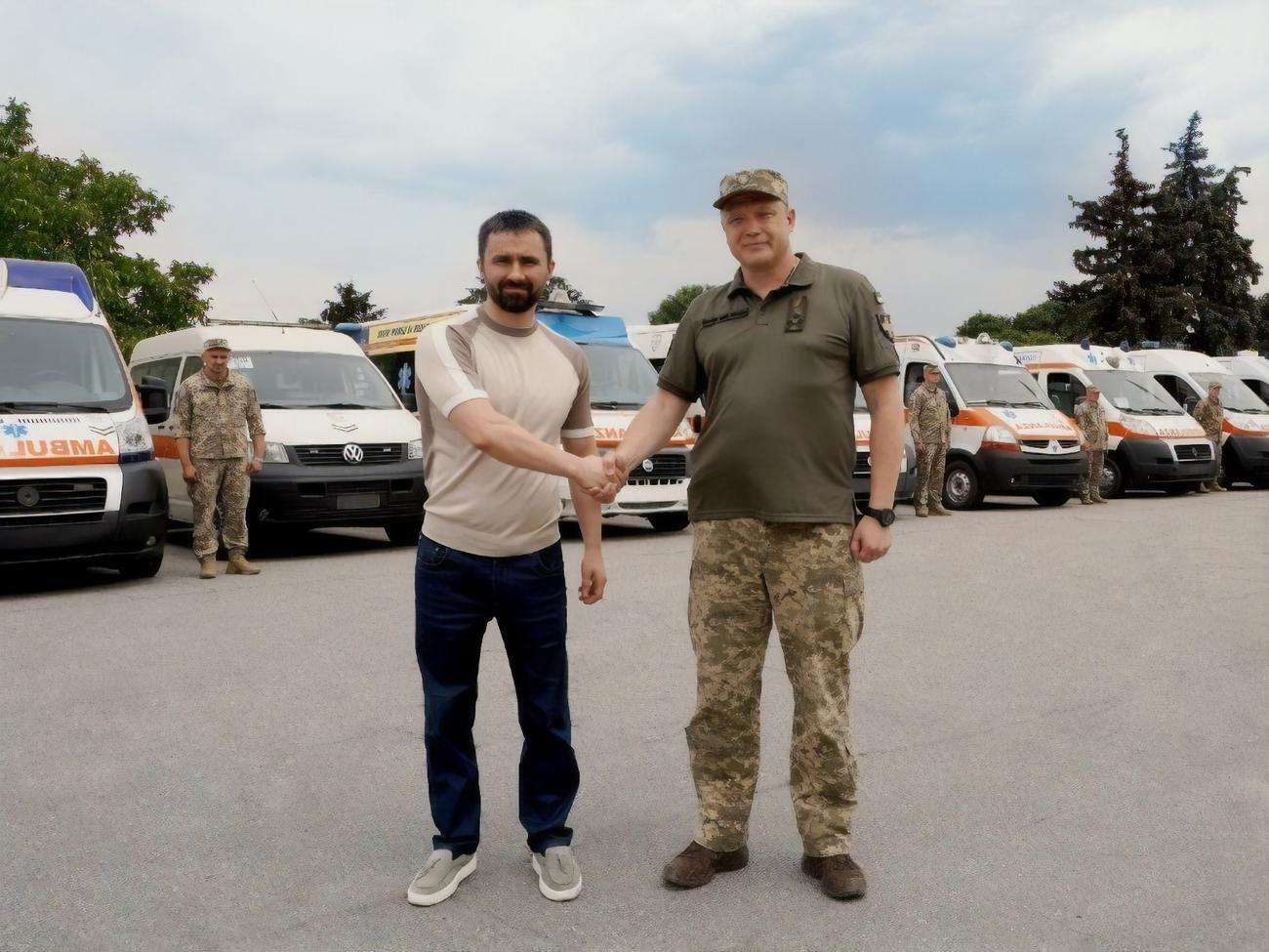 Одна з останніх партій "швидких" вирушила до військових медиків ЗСУ