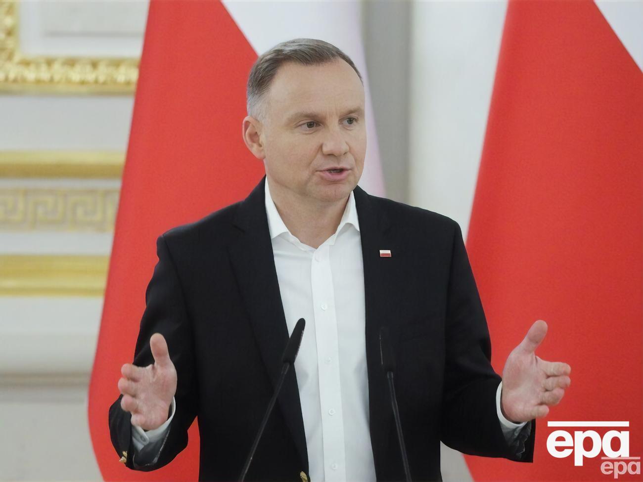 Дуда считает, что&nbsp;перемещение ЧВК "Вагнер" в Беларусь &ndash; негативный сигнал