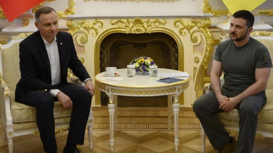 Дуда посетил Киев в День Конституции Украины и встретился с Зеленским