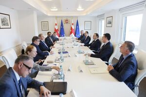 Спецпредставители США, ЕС и Великобритании по санкциям встретились с грузинскими властями, в том числе с премьером Гарибашвили