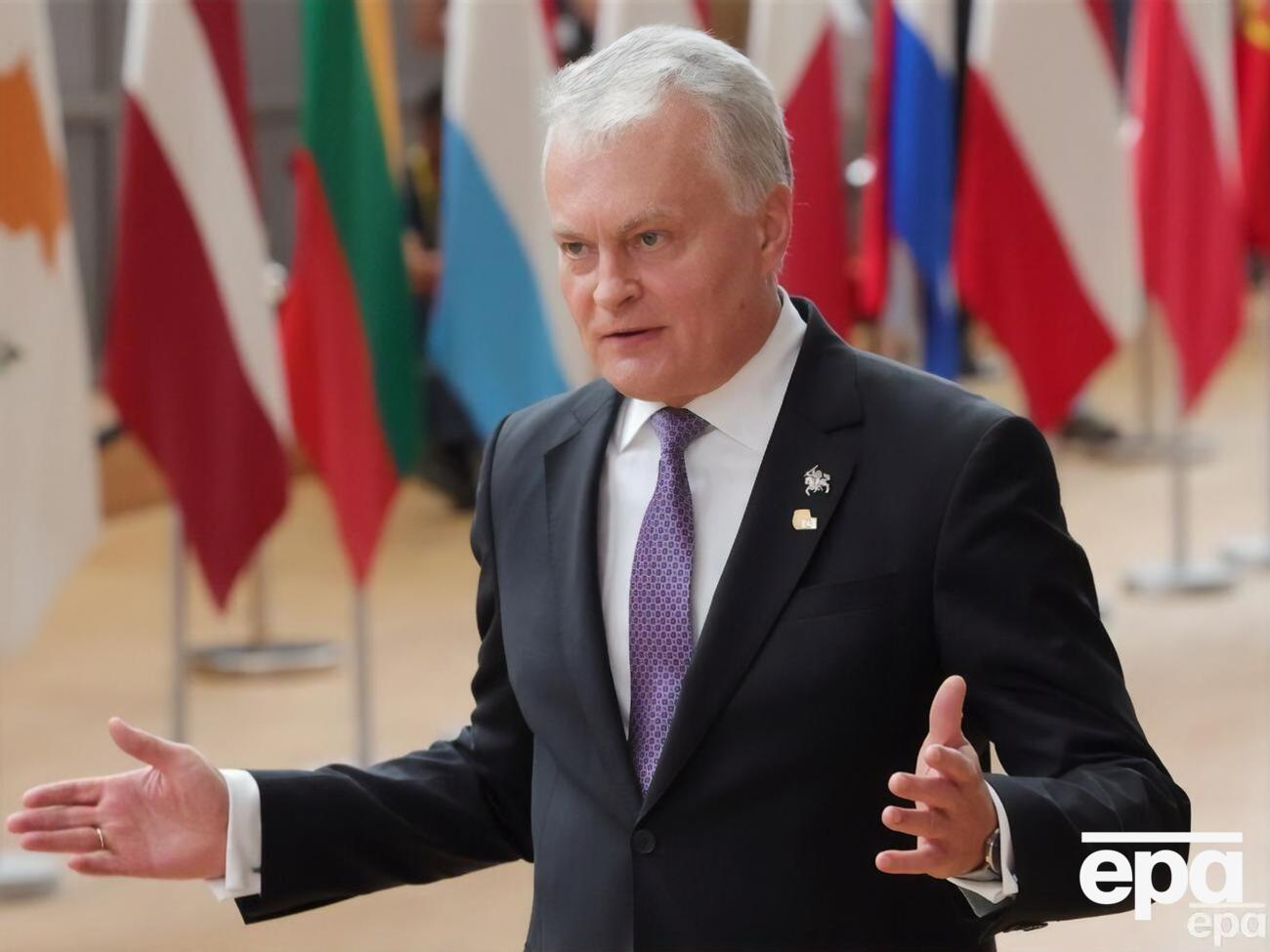 Науседа: Я не втомлююся повторювати, що "Росатом" має бути покараний