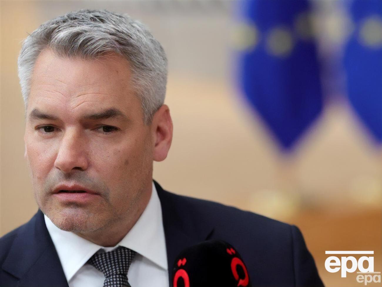Нехаммер отметил, что на саммите лидеров ЕС обсудят гарантии безопасности для Украины