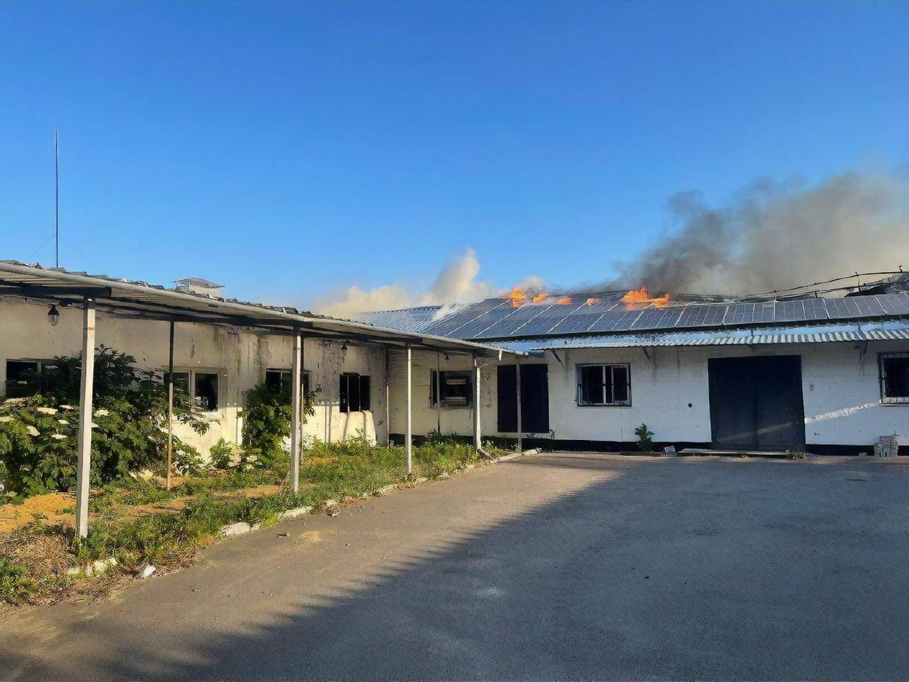 Снаряд окупантів влучив в об'єкт цивільної інфраструктури