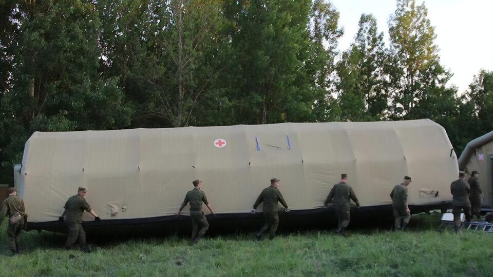 Оккупанты готовят в Луганской области тысячи койко-мест для раненых и разворачивают полевые госпитали, рассказали в ОВА 14 июня