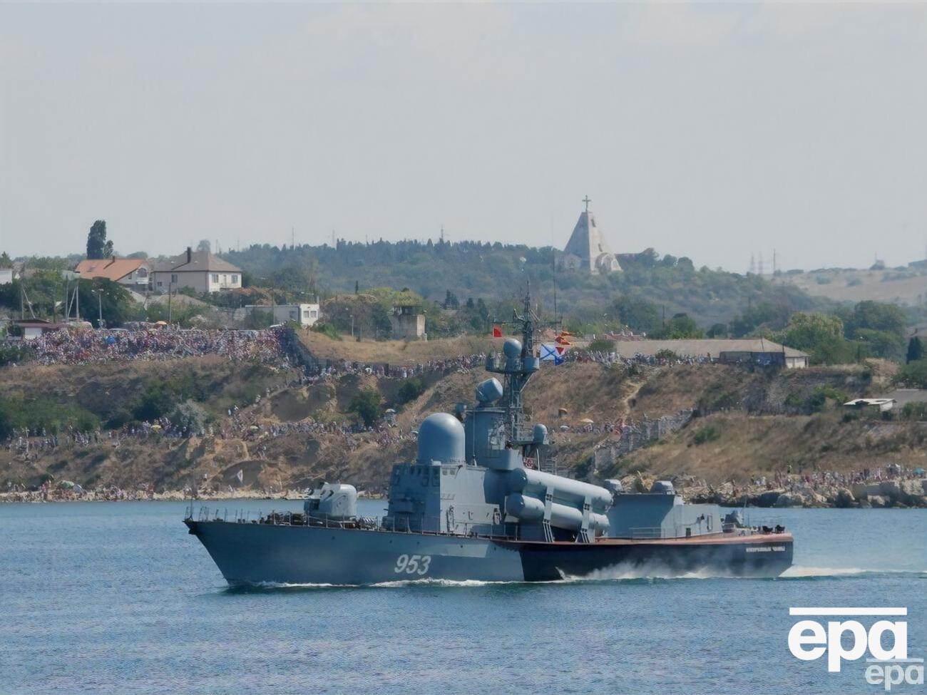 Россия перенаправляет корабли из Севастополя в Новороссийск, заявила Гуменюк