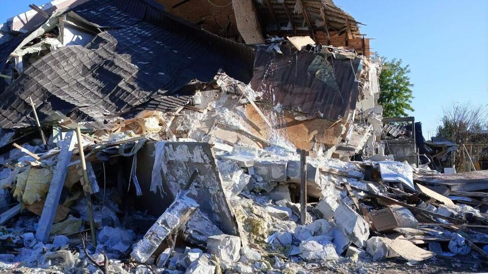 Крылатая ракета россиян прилетела между двумя жилыми домами