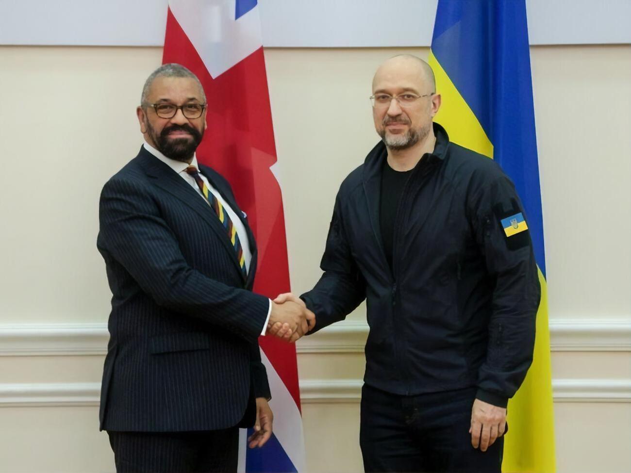 Клеверли и Шмыгаль провели встречу в Киеве