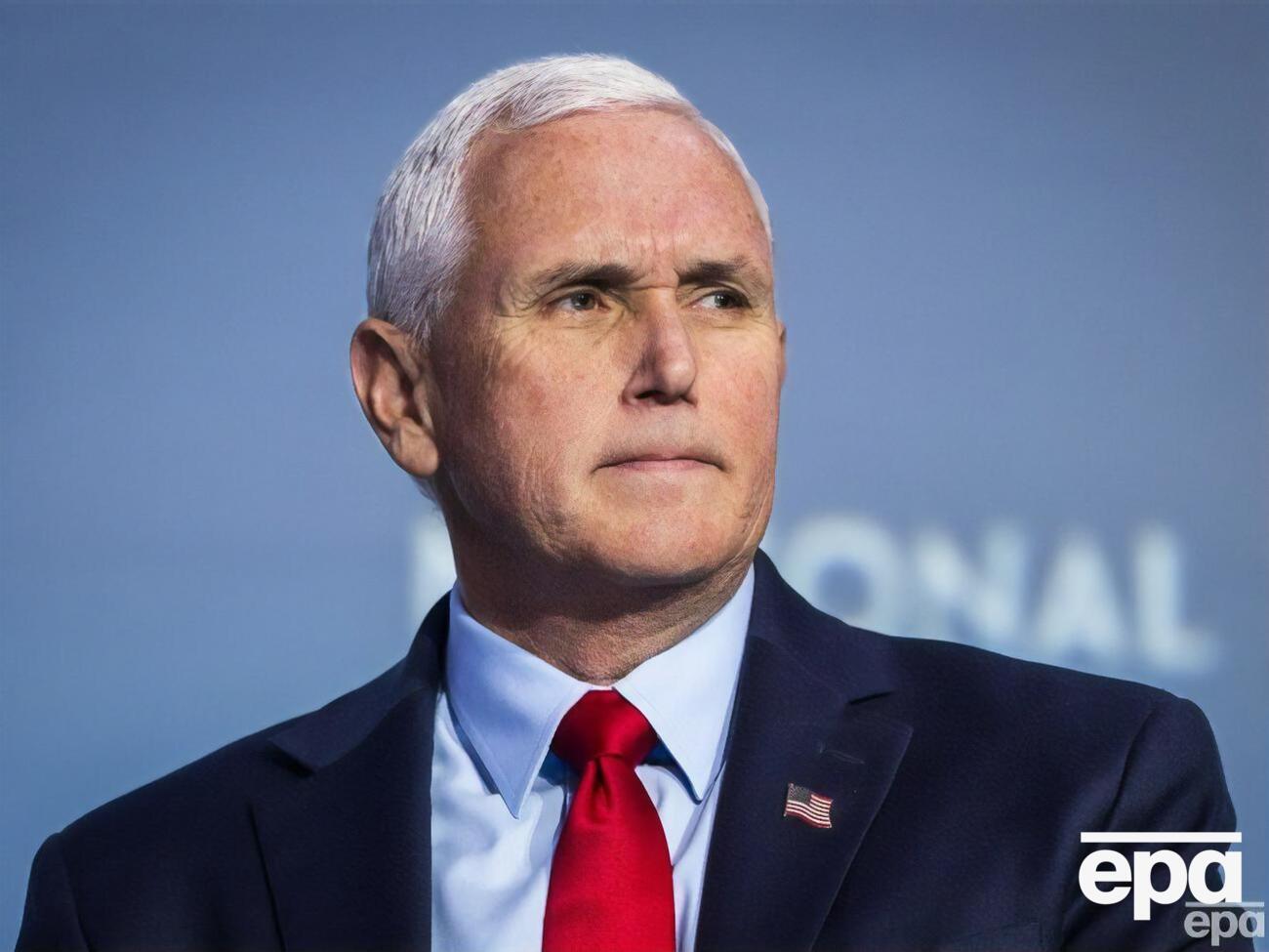 63-річний ексвіцепрезидент і колишній губернатор Індіани Пенс конкуруватиме зі своїм колишнім шефом Дональдом Трампом