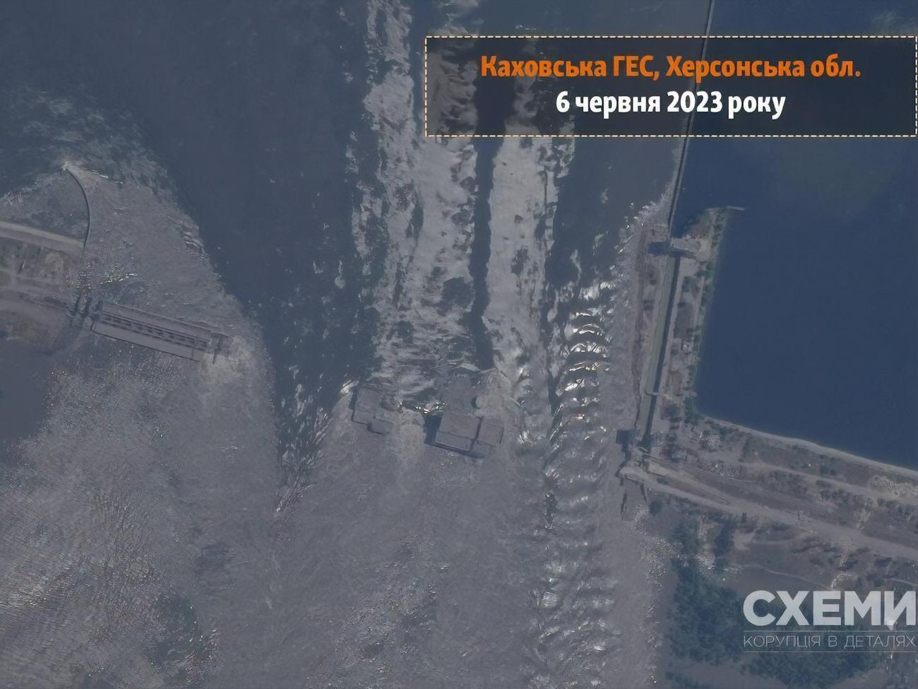 Россияне подорвали дамбу этой ночью