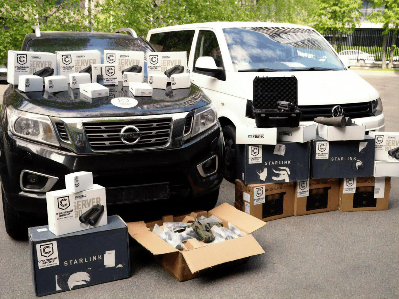 "Метинвест" наладил системную поставку на фронт оборудования и техники, часть из которых закупает за рубежом