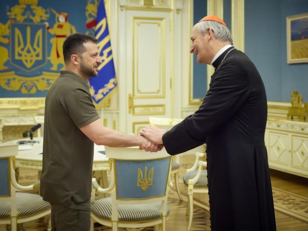 Зеленский и Дзуппи встретились 6 июня