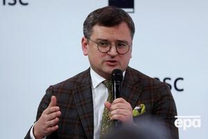 Кулеба заявил, что СМИ ставят факты и пропаганду "в один ряд"