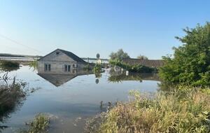 По информации ГСЧС, на правом берегу Днепра подтоплено 13 населенных пунктов