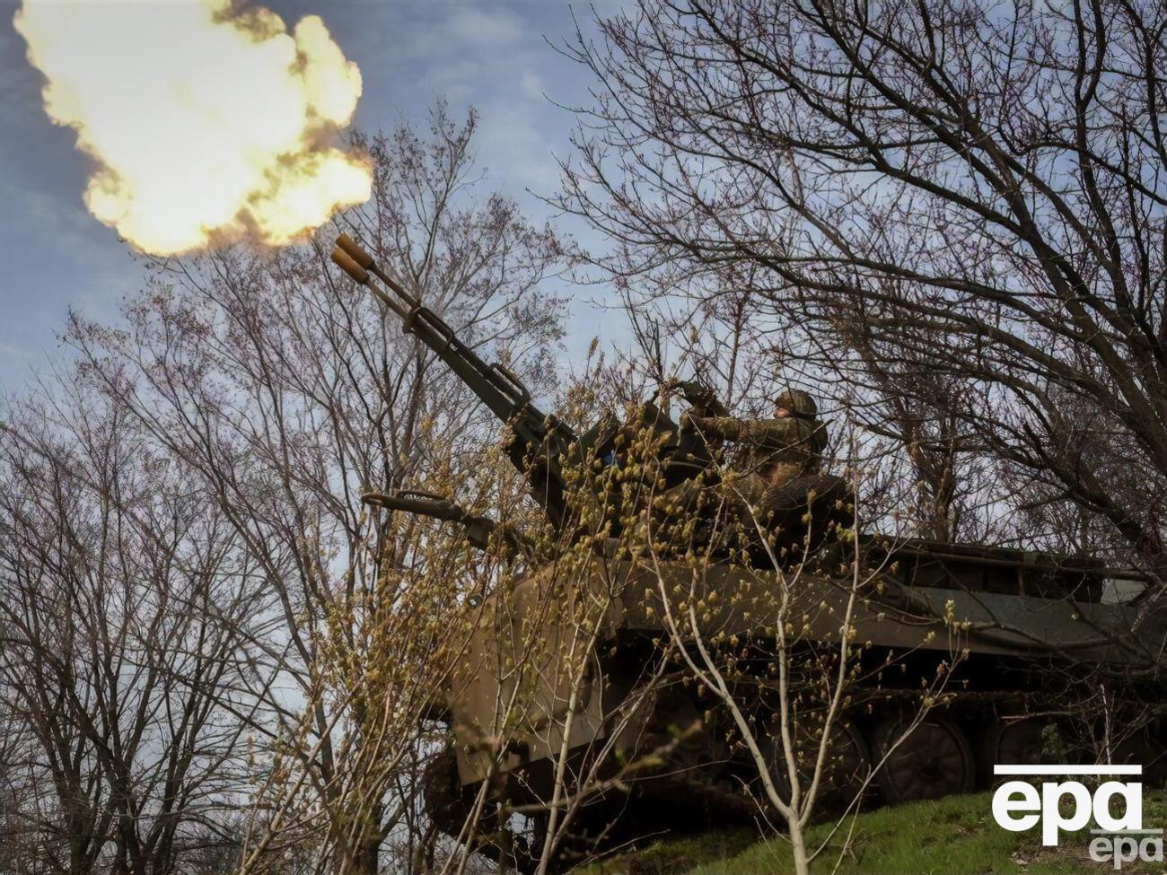 Украинские военные уничтожили в Бахмуте 21&nbsp;тыс. вагнеровцев, отметил Зеленский