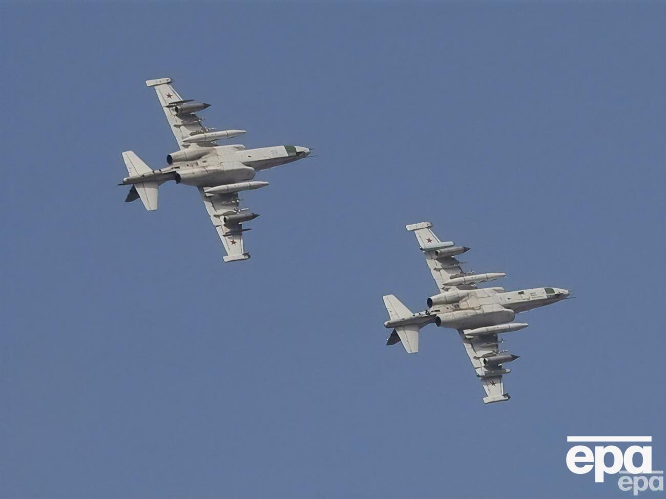 Силы обороны сбили Су-25