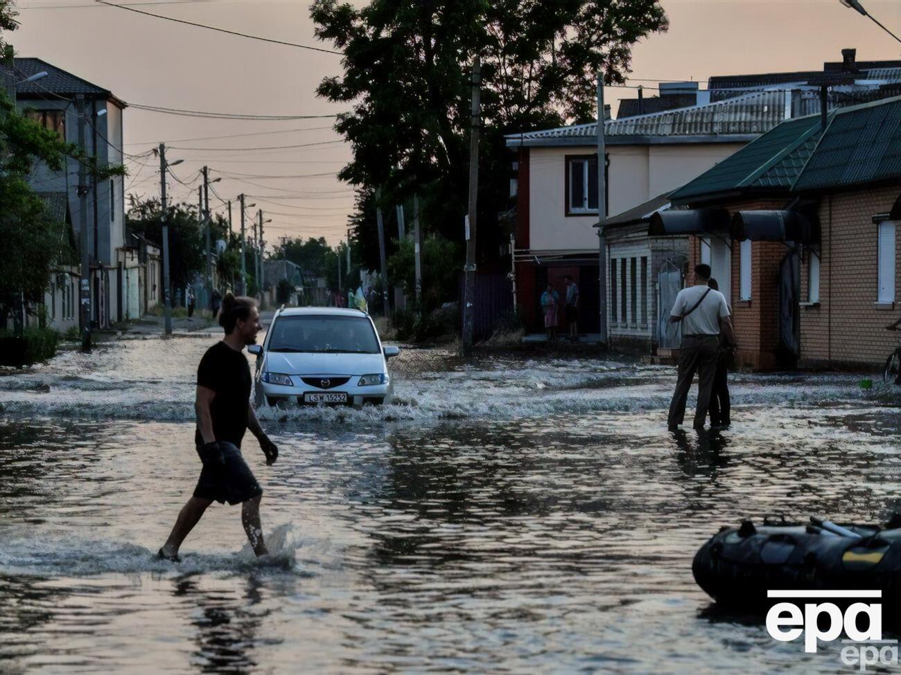 Подтопление началось из-за подрыва оккупантами Каховской ГЭС