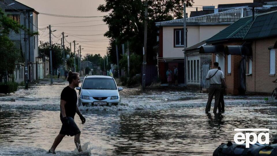 Подтопление началось из-за подрыва оккупантами Каховской ГЭС
