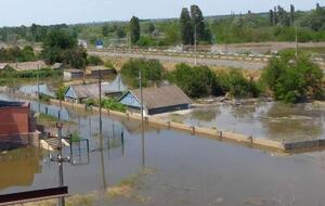 Оккупанты признавали, что Олешки затоплены