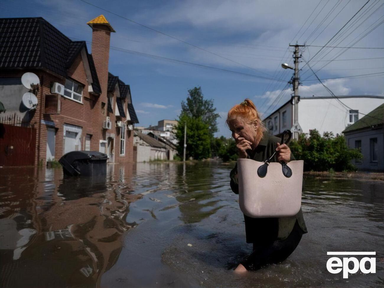 Подрыв Каховской ГЭС привел к затоплению территорий на юге Украины
