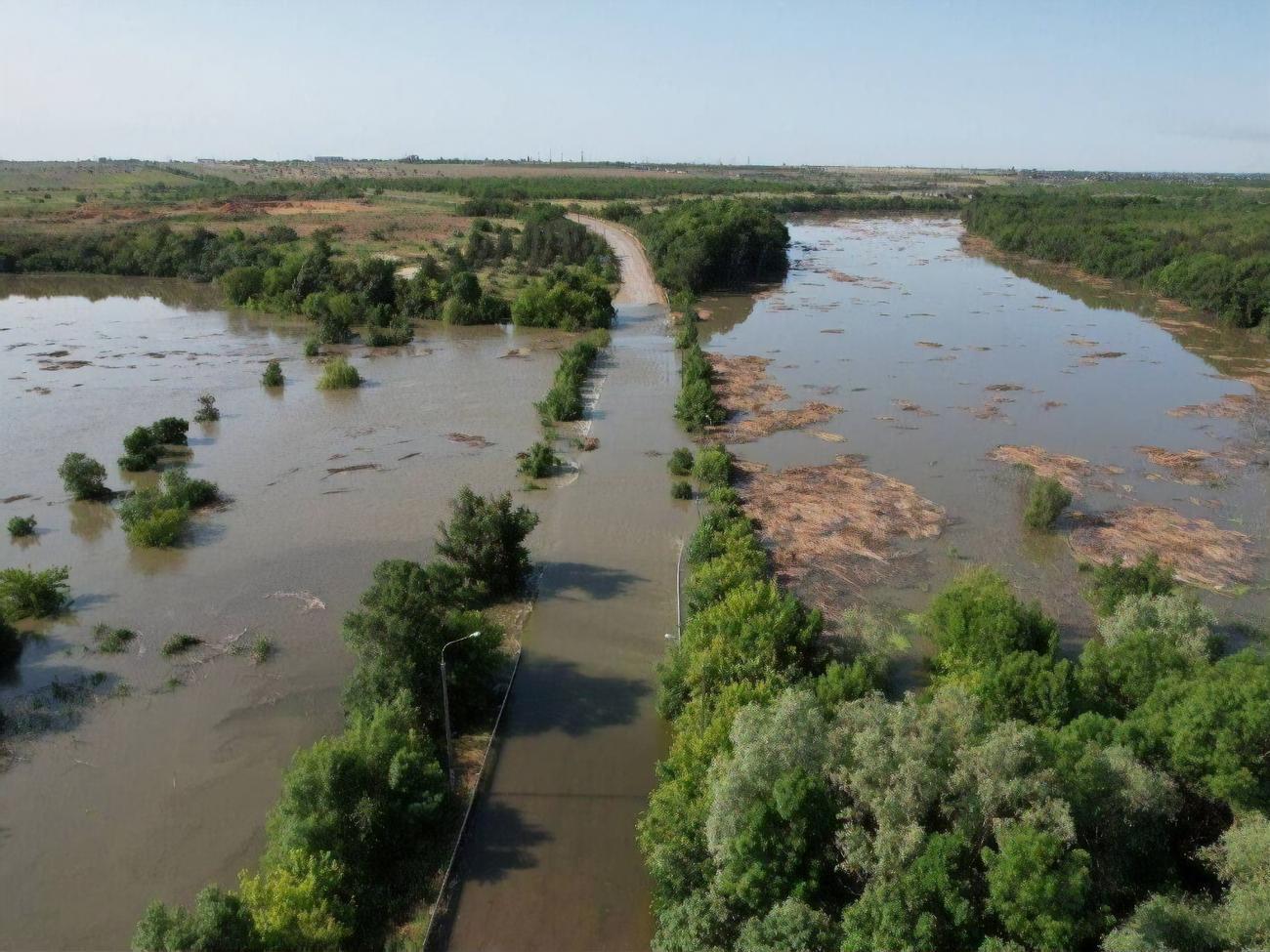 В Минагрополитики предварительно оценили ущерб от подрыва россиянами Каховской ГЭС