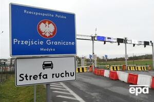 На границе фермеры протестовали против въезда фур из Украины в Польшу