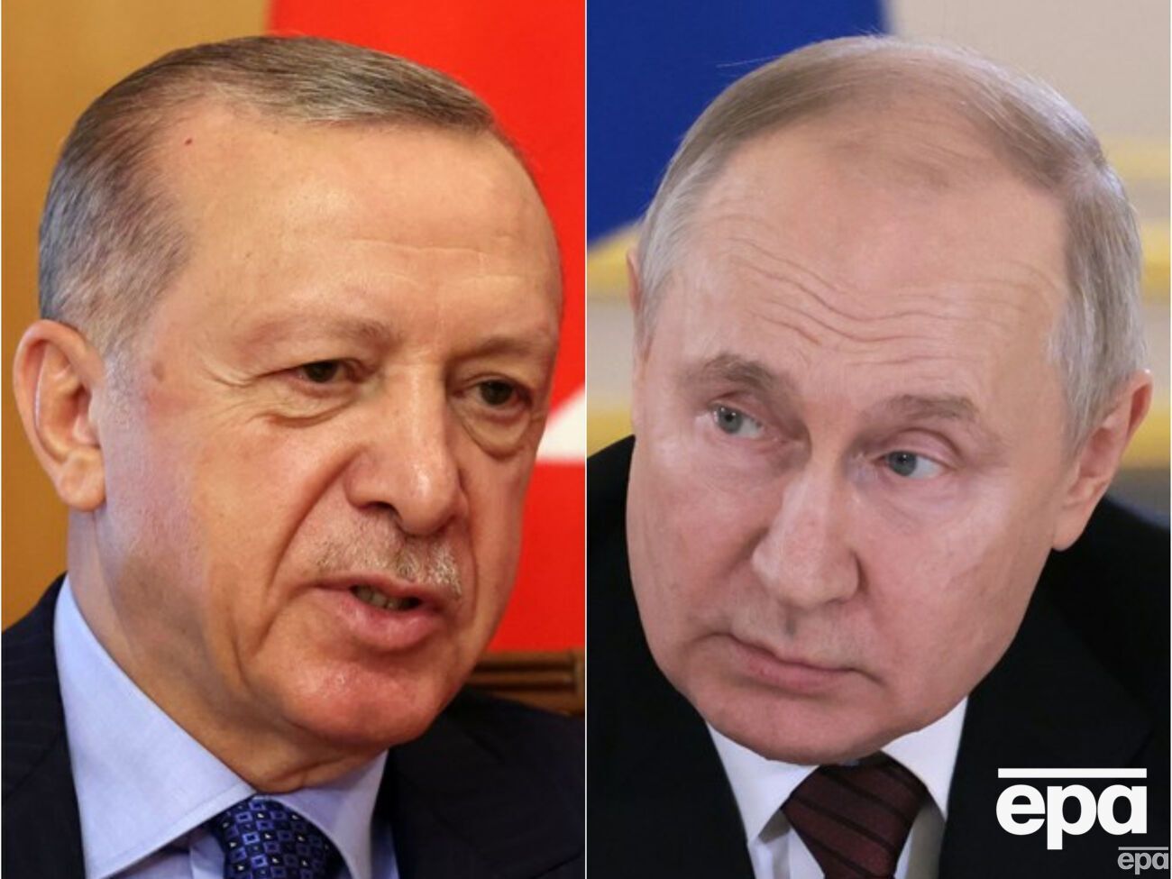 Телефонный разговор Эрдогана с Путиным (на фото) состоялся после переговоров президента Турции с Зеленским