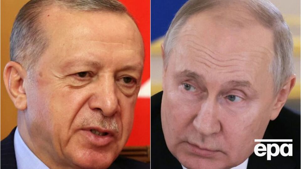 Телефонна розмова Ердогана з Путіним (на фото) відбулася після переговорів президента Туреччини із Зеленським