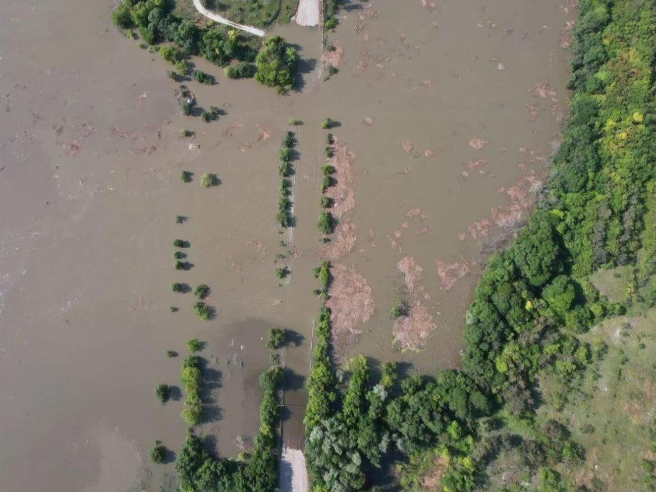 Підрив дамби у Новій Каховці вже нівелював наповнення Дніпра після весняної повені, повідомив Стрілець