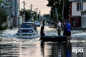 В окупованій Голій Пристані фіксують підвищення рівня води