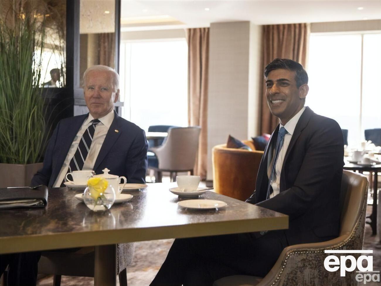Байден и Сунак встретятся 8 июня