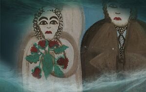 Райко рисовала на стенах своего дома