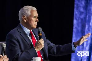 Пенс: Нам потрібно дати народу України можливість боротися й захищати свою територію