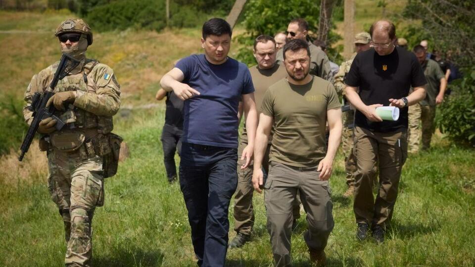 Ким доложил Зеленскому о ситуации с подтоплением населенных пунктов региона