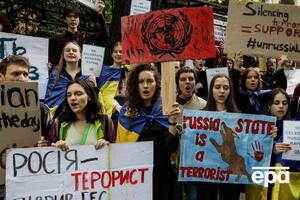 Українці протестували біля офісу ООН у Києві