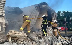 Табурець показав наслідки ракетного удару окупантами по Умані