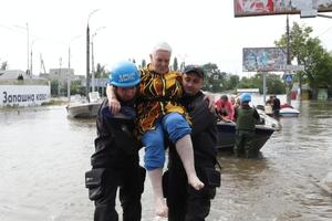 Понад 2 тис. людей евакуйовано із затоплених унаслідок підриву окупантами Каховської ГЕС територій Херсонської області