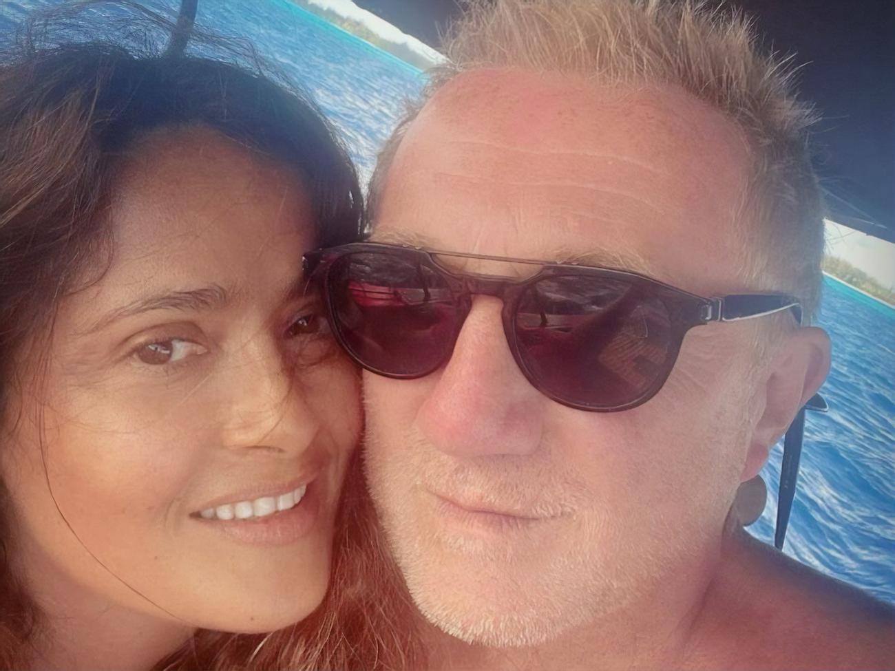 Гаєк показала ролик за участю чоловіка з нагоди Всесвітнього дня океану