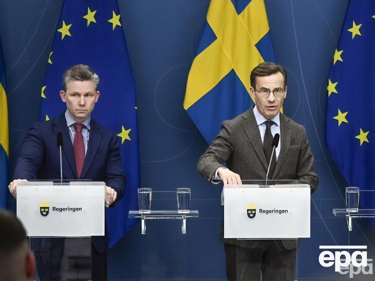 Кристерссон и Юнсон заявили, что посылают "четкий сигнал России"