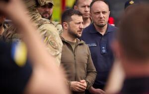 Зеленський переконаний, що Україна впорається з наслідками всього російського зла, включно із терактом окупантів на Каховській ГЕС