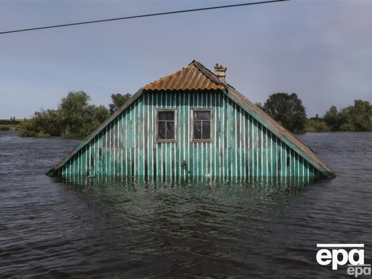 У Херсонській області під водою опинилося майже 50 населених пунктів
