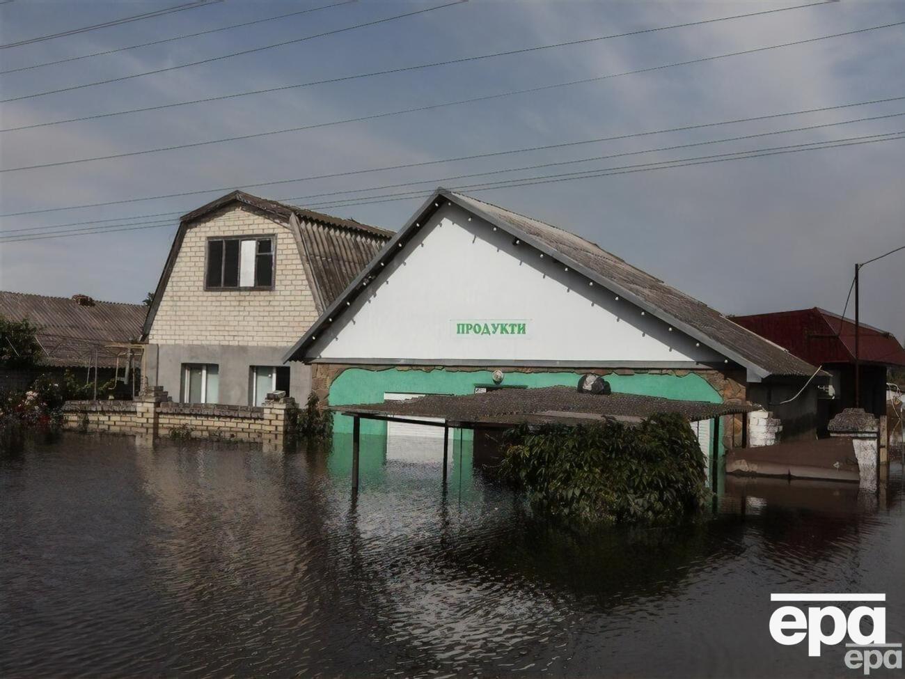 Через підрив ГЕС повністю пішли під воду Кардашинка й Кохани