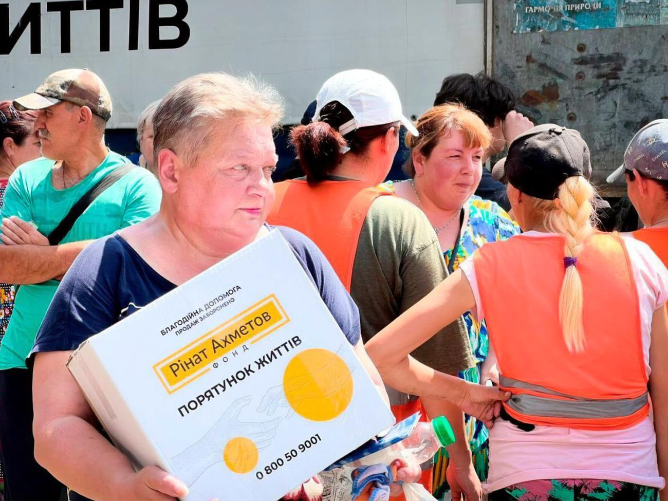 Із 2014 року Фонд передав жителям України 13 млн продуктових наборів